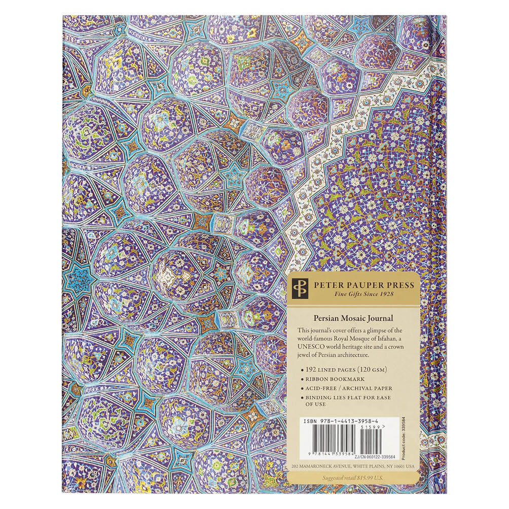 Oversize Journal Peter Pauper Persian Mosaic - Afbeelding 5