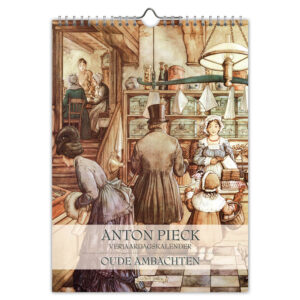 Anton Pieck Oude ambachten verjaardagskalender 18x25