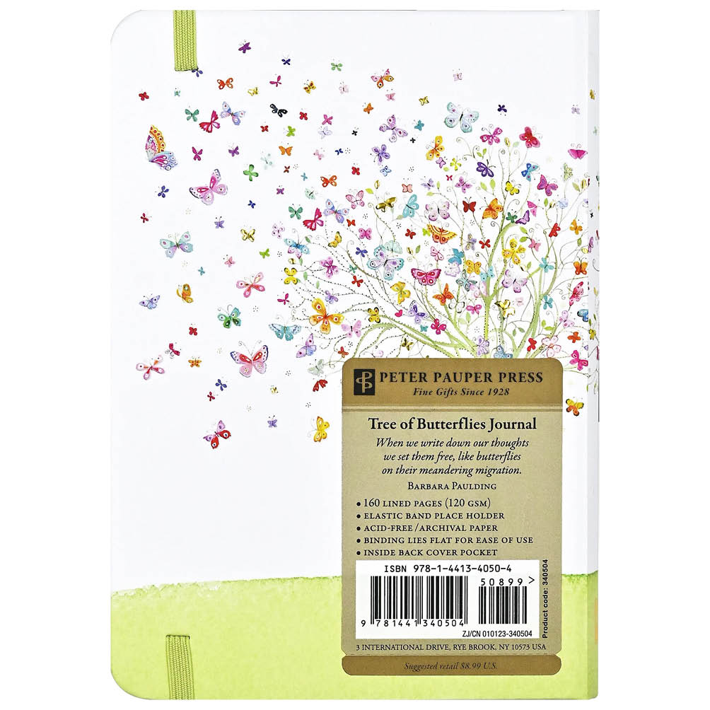 compact Journal Peter Pauper Tree of Butterflies - Afbeelding 4