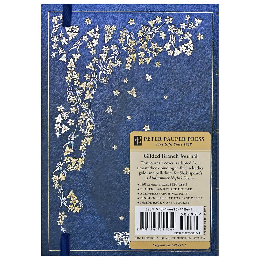 compact Journal Peter Pauper Gilded Branch - Afbeelding 5