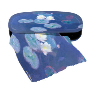 Fridolin hardcase brillenkoker met doekje Monet Waterlilies