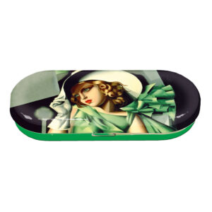 Fridolin metalen brillenkoker Tamara de Lempicka, Young Lady with Gloves