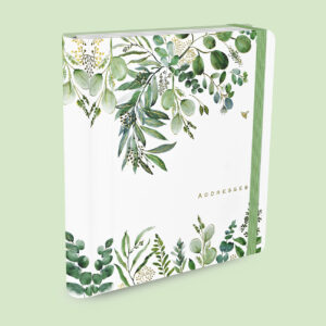 Addressbook Large Peter Pauper Eucalyptus