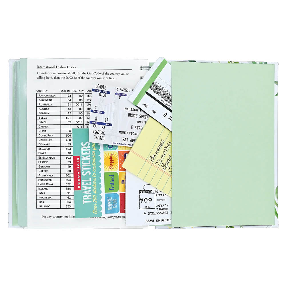 Addressbook Large Peter Pauper Eucalyptus - Afbeelding 5