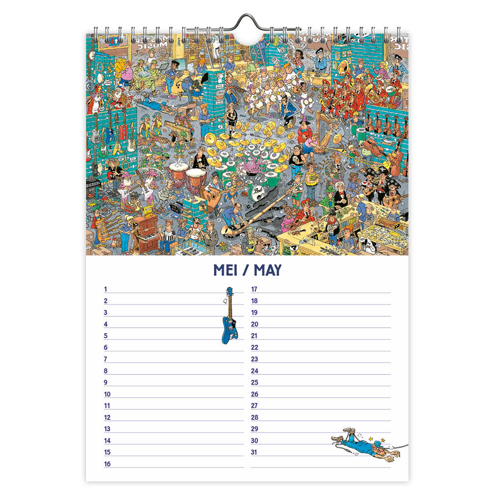Jan van Haasteren 18x25 verjaardagskalender - Afbeelding 2