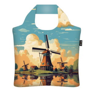 Ecozz tas Windmill Holland - L Hanes