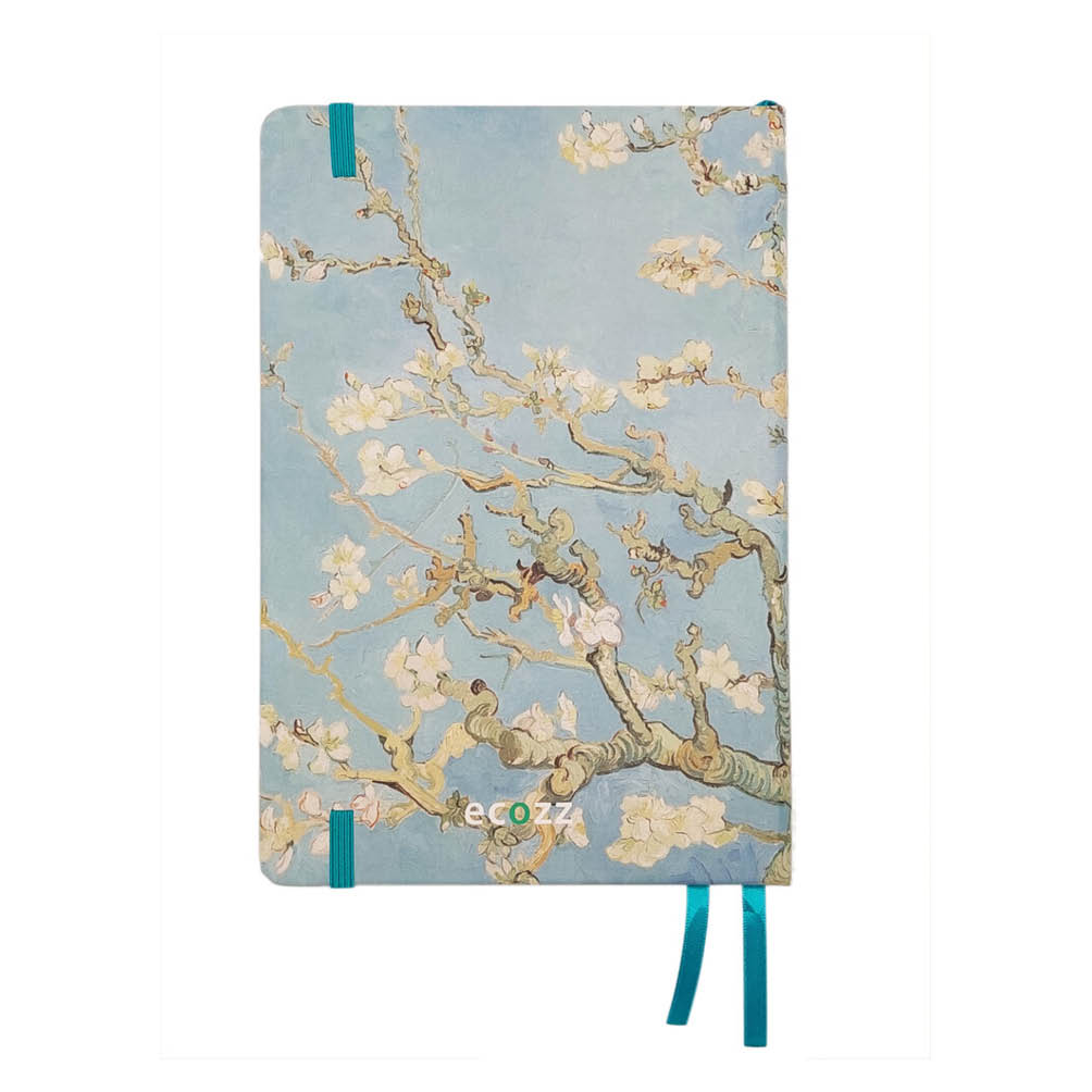 Ecozz Notebook A5 van Gogh Almond Blossoms // - Afbeelding 4