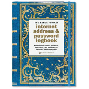 Logbook Internet address & Password Large Peter Pauper Celestial *