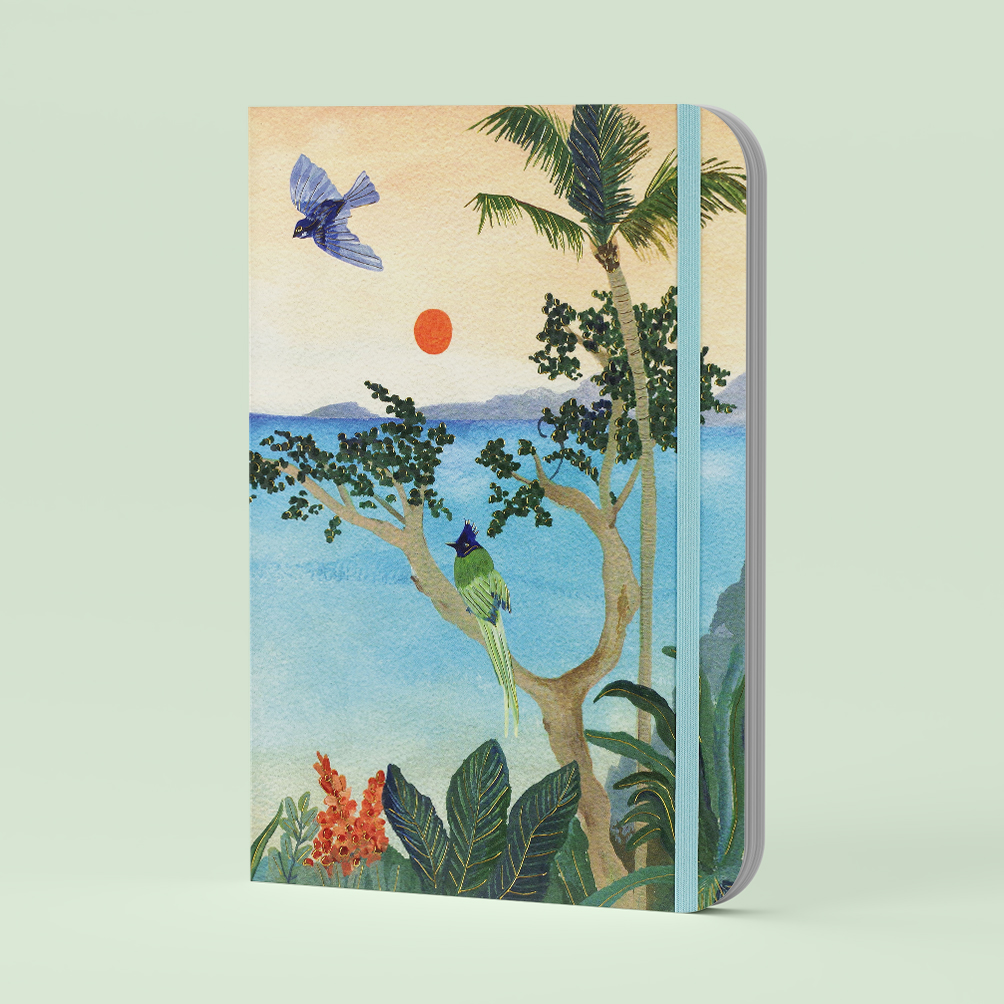 Mid Size Peter Pauper Tropical Paradise