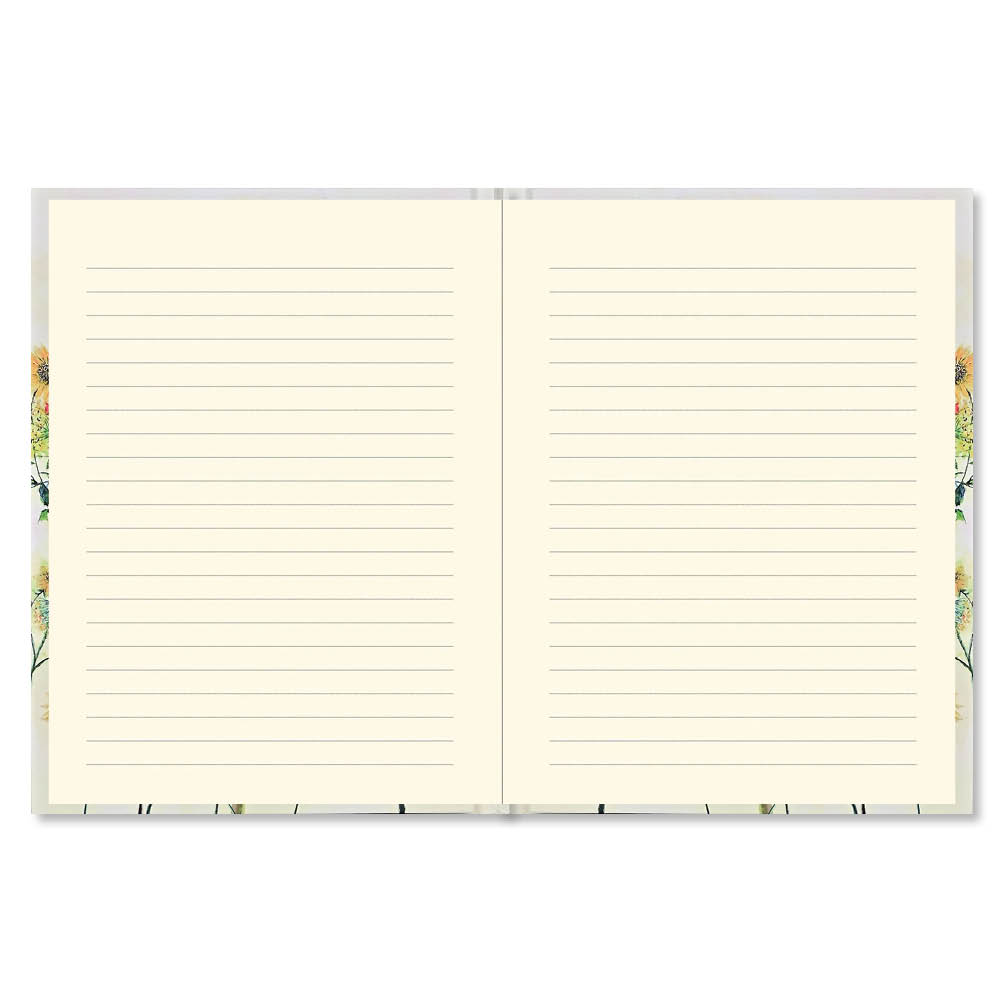 Bookbound Journal Peter Pauper Watercolor Sunflower // - Afbeelding 4