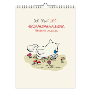 Doe eens lief verjaardagskalender 18x25