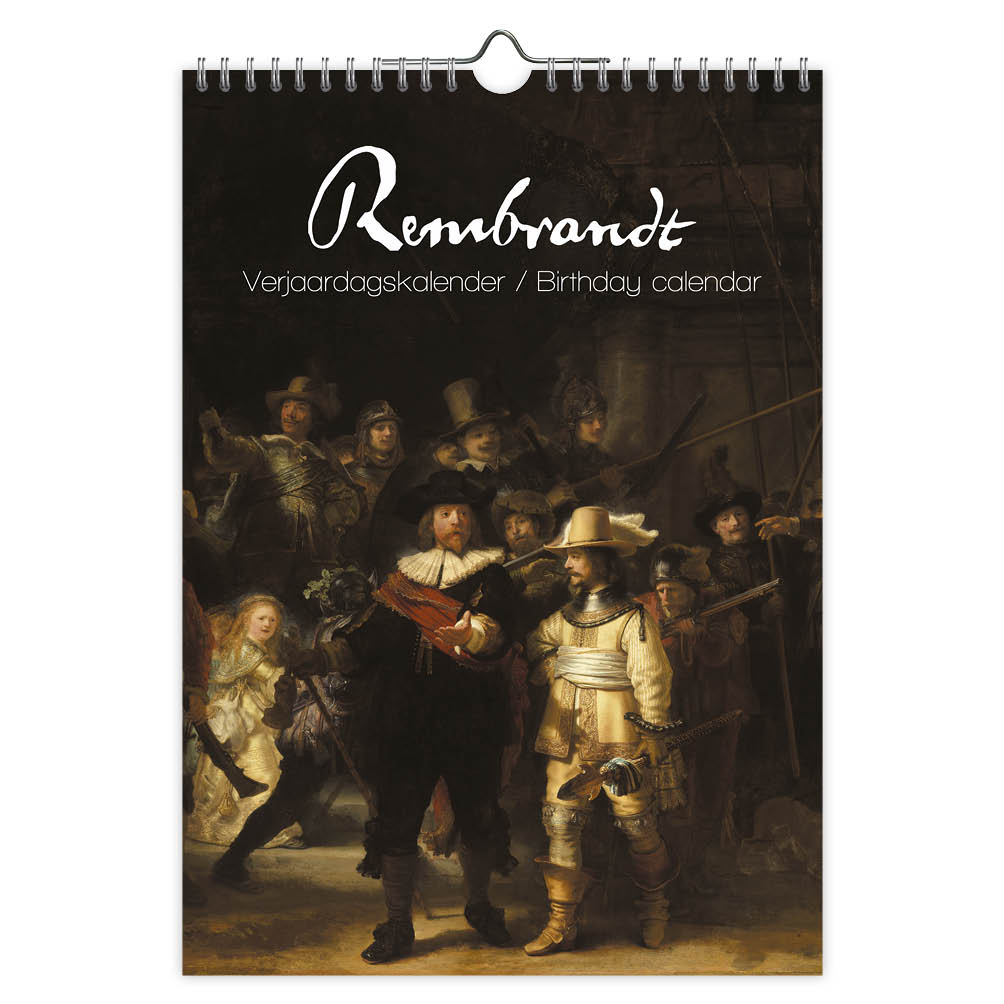 Rembrandt verjaardagskalender A4 *