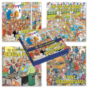 Kaartenmapje Jan van Haasteren, Slingers & orkest