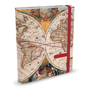 Addressbook Large Peter Pauper Old World