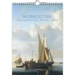 Waterzichten A4 verjaardagskalender