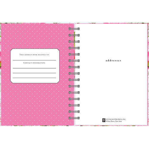 Addressbook Large Peter Pauper Rose Garden - Afbeelding 3
