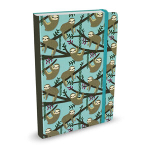 compact Journal Peter Pauper Sloth Blue *