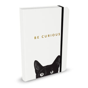 compact Journal Peter Pauper Curious Cat