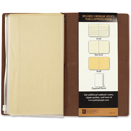 Voyager Notebook Peter Pauper Nutmeg - Afbeelding 3