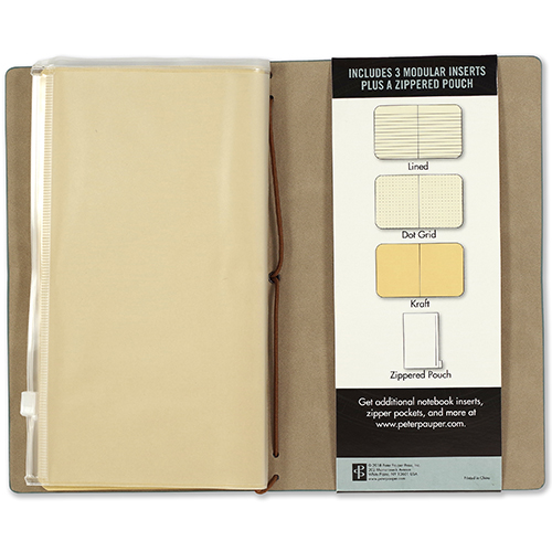 Voyager Notebook Peter Pauper Light Blue - Afbeelding 3