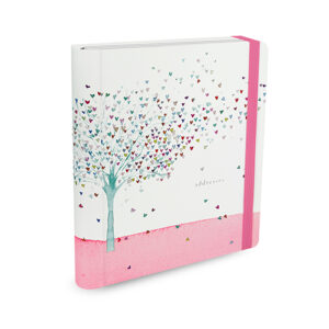 Addressbook Large Peter Pauper Tree of hearts