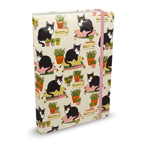 compact Journal Peter Pauper Smarty Cats