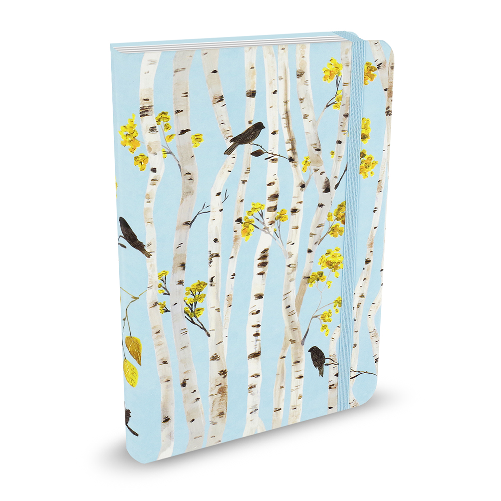 compact Journal Peter Pauper Birch Woods