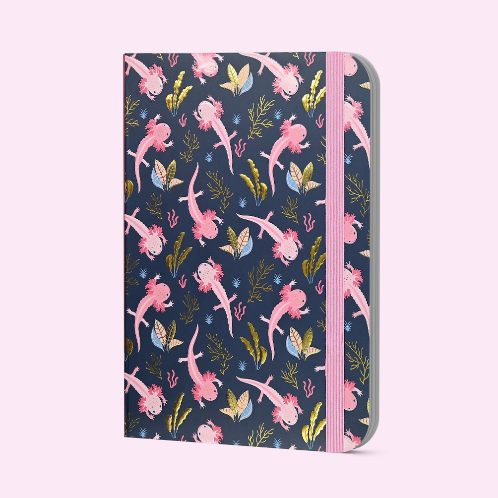 Mid size Journal Peter Pauper Axolotls