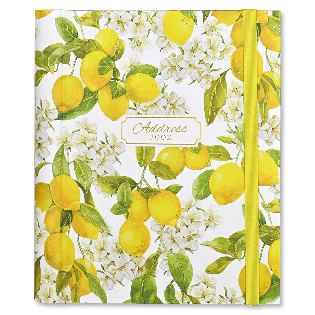 Addressbook Large Peter Pauper Amalfi Lemons - Afbeelding 2