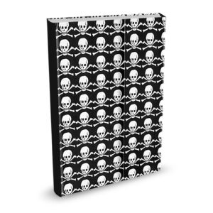 Magnetic Journal Peter Pauper Skull, crossbones*