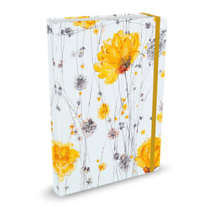 compact Journal Peter Pauper Yellow Flowers