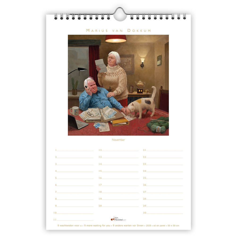 Marius van Dokkum - TURBO verjaardagskalender A4 - Afbeelding 2