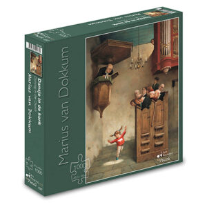 Puzzel Dansje in de kerk - Marius van Dokkum (1000 stukjes)