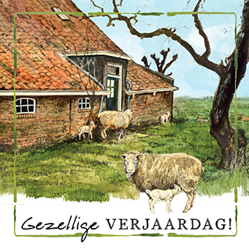 Rien Poortvliet Lang Leve de Boerderij kaarten