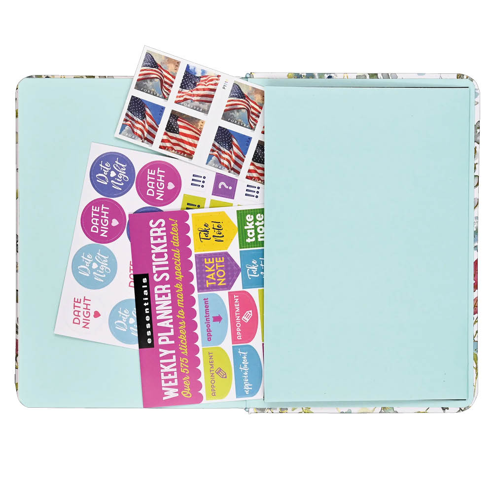 Compact Journal Peter Pauper Floral Watercolor - Afbeelding 5