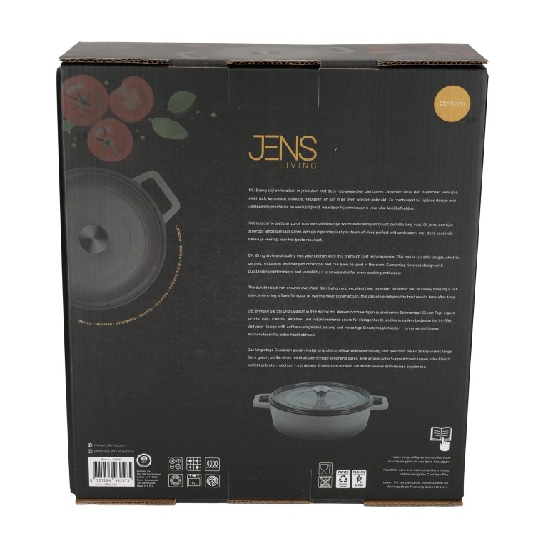 Gietijzeren Braadpan 28CM - Afbeelding 5