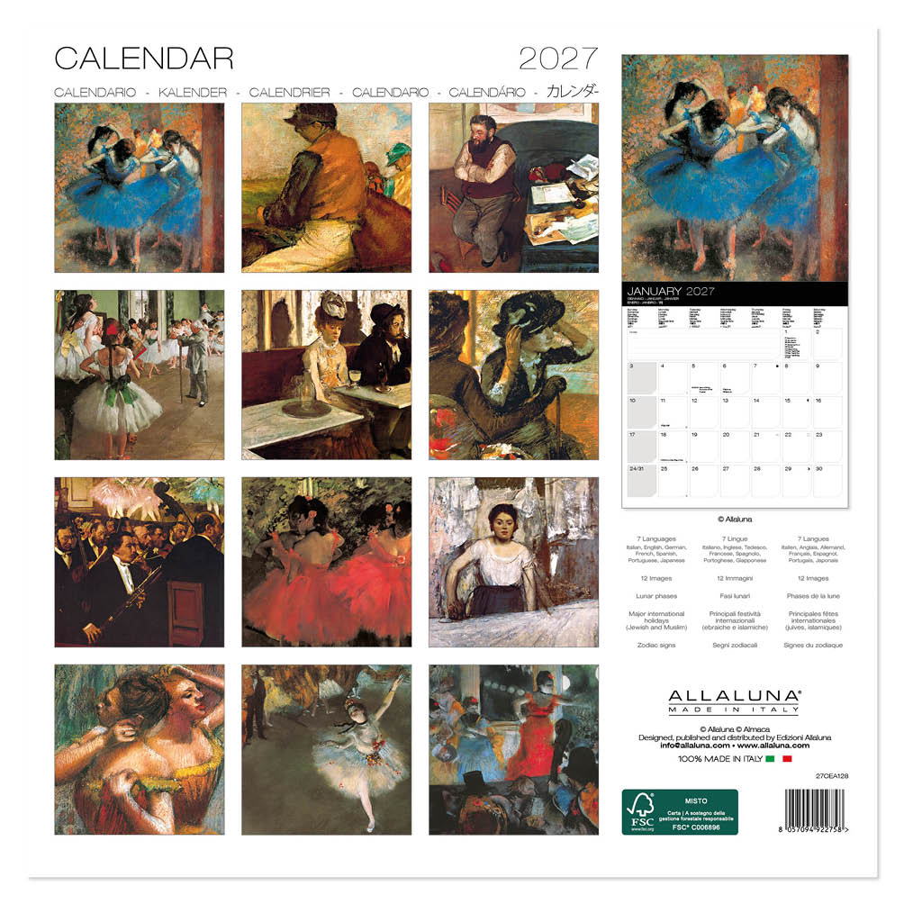 Degas kalender 2027 - Afbeelding 3