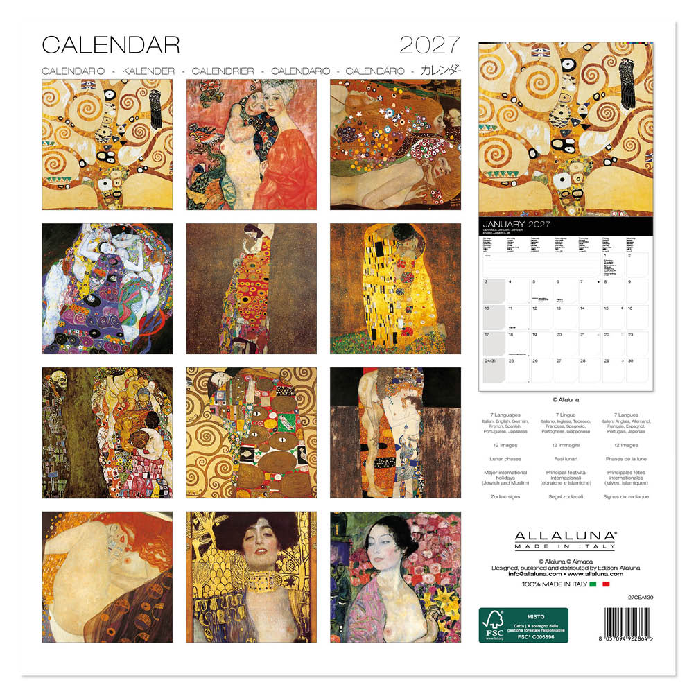 Klimt kalender 2027 - Afbeelding 3