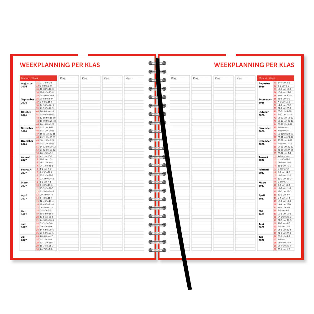 365 Dagen Docentenagenda A4 2027 - Afbeelding 3