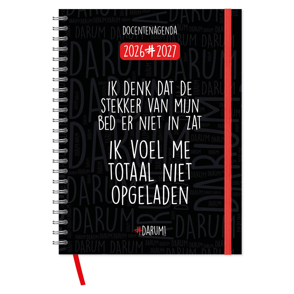 Darum!! Docenten bureau-agenda A5 2027 - Afbeelding 2