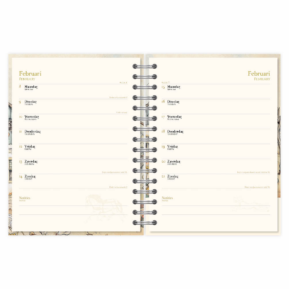Anton Pieck bureau-agenda Boerderij 2027 - Afbeelding 2