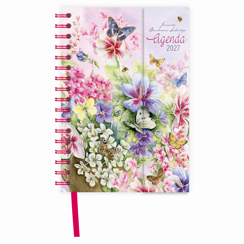 Janneke Brinkman luxe spiraalagenda Hibiscus 2027