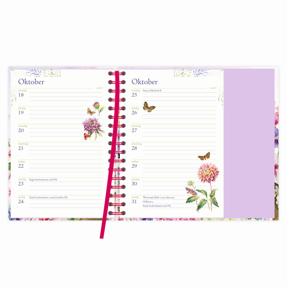 Janneke Brinkman luxe spiraalagenda Hibiscus 2027 - Afbeelding 2