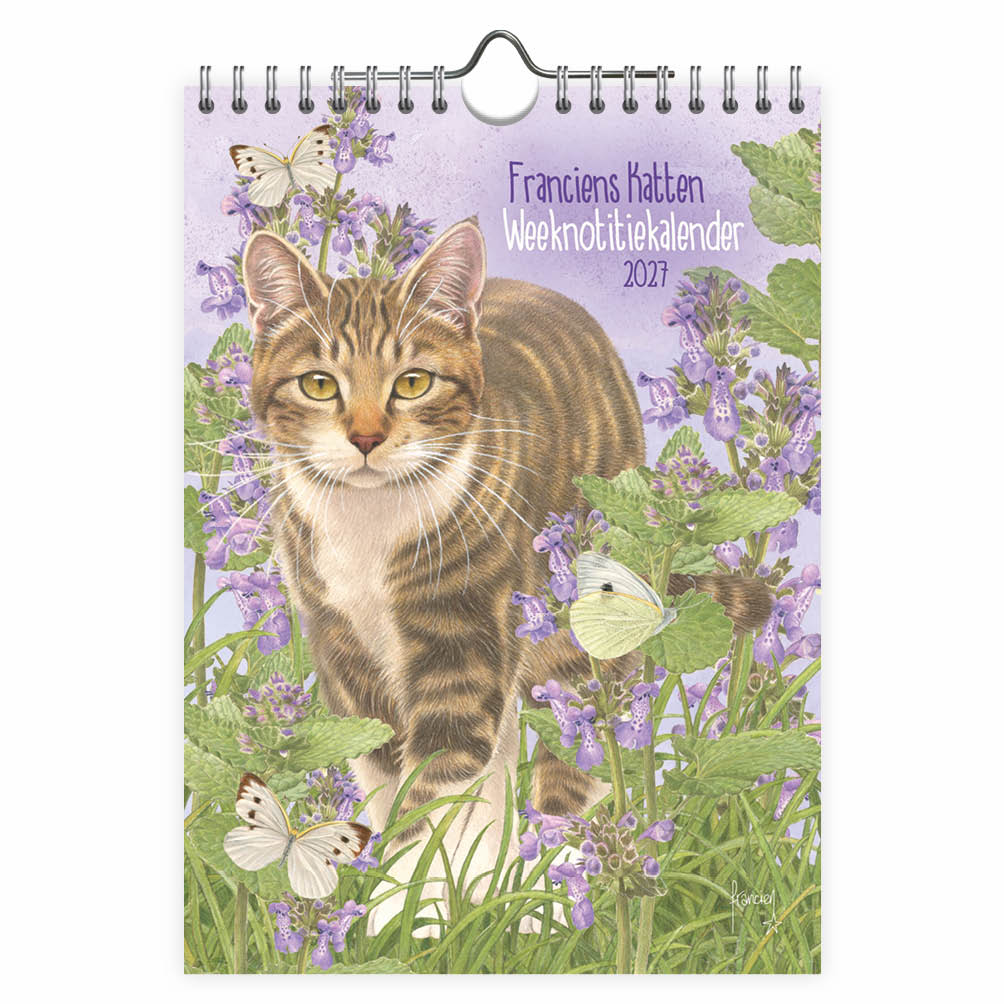 Franciens katten WEEKnotitiekalender Suus 2027