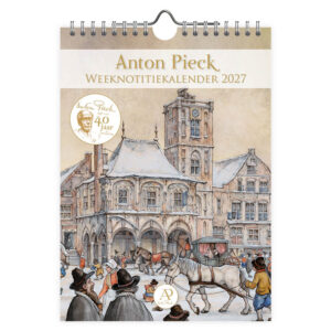 Anton Pieck WEEKnotitiekalender Stadhuis Amsterdam 2027