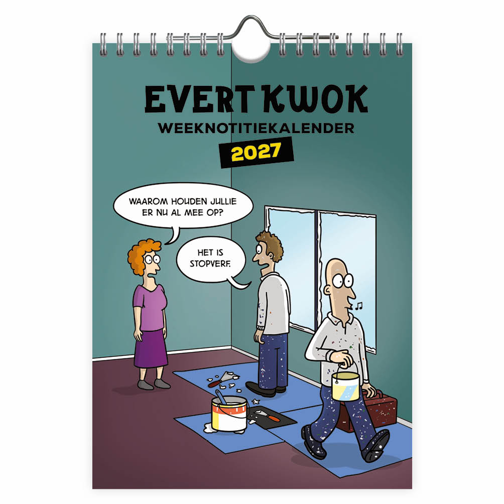 Evert Kwok Weeknotitiekalender Stopverf 2027