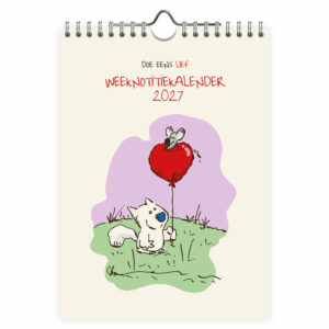 Doe eens lief WEEKnotitiekalender 2027
