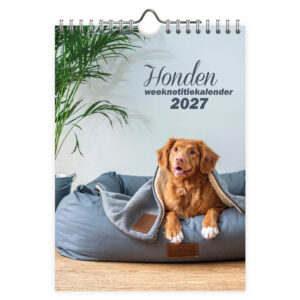 Honden WEEKnotitiekalender 2027