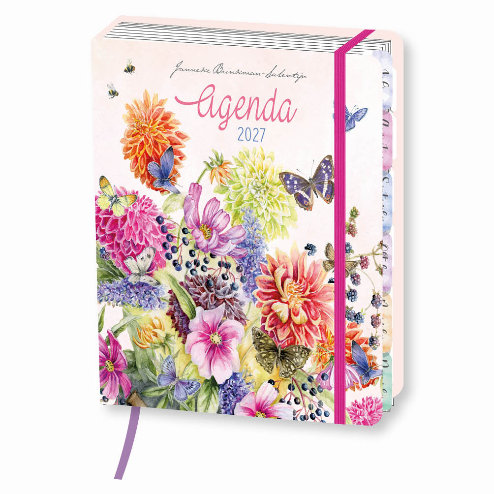 Janneke Brinkman Weekly Planner Dahlia 2027
