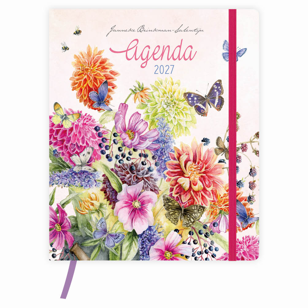 Janneke Brinkman Weekly Planner Dahlia 2027 - Afbeelding 2